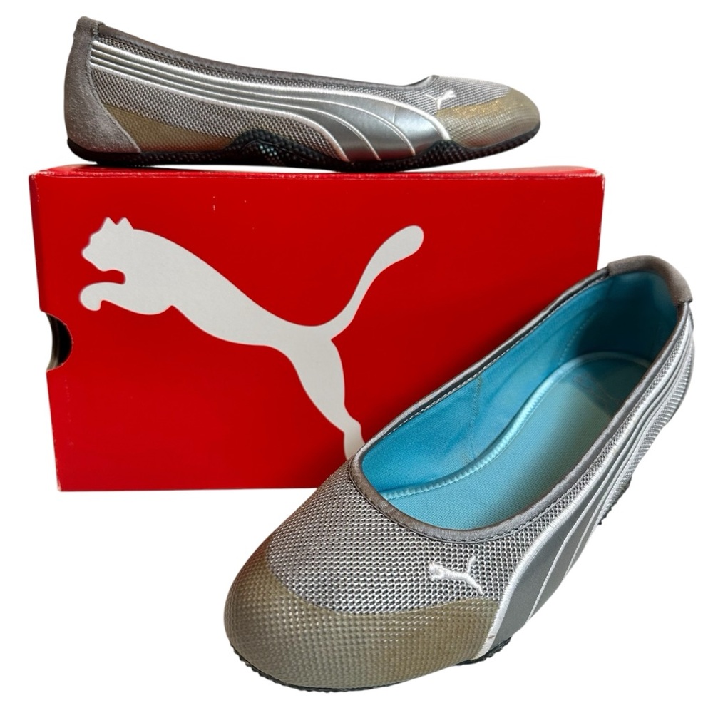 Puma Women’s Gray Ballet Flats SZ 8